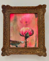 It was always you. Lotus flower painting. Vintage frame